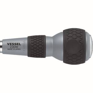 ベッセル VESSEL ベッセル 230W ボールグリップ差替貫通グリップ 230W VESSEL