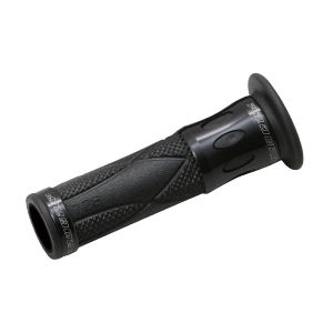 デイトナ DAYTONA デイトナ 98091 PRO-GRIP スーパーバイクグリップ728　STDラバー　122mm　貫通　ブラック／ブラック DAYTONA