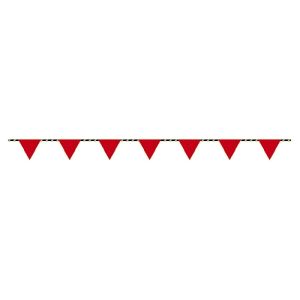 日本緑十字社 日本緑十字社 281008 三角旗付標識ロープ トラロープ