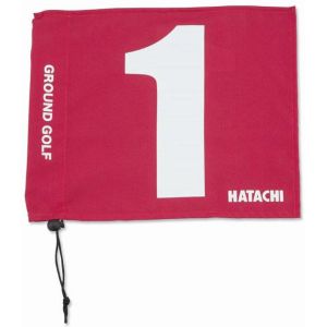 羽立工業 ＨＡＴＡＣＨＩ ハタチ BH5001 グラウンドゴルフ コース整備品 グラウンドゴルフ用旗 レッド 62 1 HATACHI