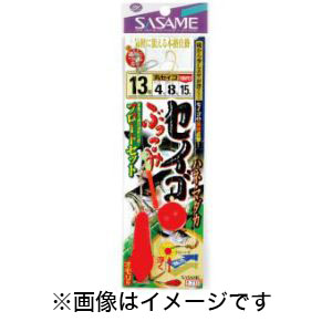 ささめ針 SASAME ささめ針 セイゴぶっこみミフロートセット 14号 ハリス 5 E-710