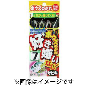 ささめ針 SASAME ささめ針 ボウズのがれ 好き嫌いなしサビキ 7号 ハリス1.5 X-007