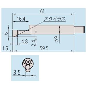ミツトヨ Mitutoyo ミツトヨ 178-296 標準検出器 0.75mN | プレミアム