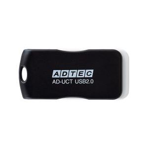 アドテック ADTEC アドテック AD-UCTB8G-U2 USB2.0 回転式フラッシュメモリ 8GB AD-UPT ブラック