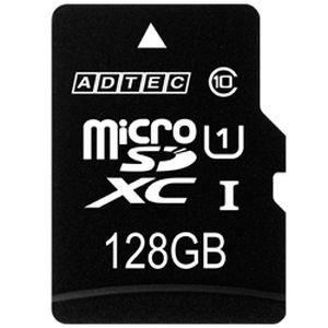 アドテック ADTEC アドテック AD-MRXAM128G/U1 microSDXC 128GB UHS1 SD変換ADP付