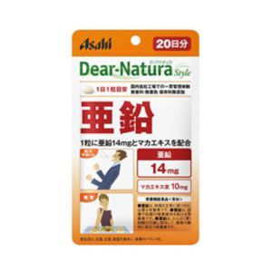 アサヒグループ食品 Asahi アサヒ ディアナチュラ スタイル 亜鉛 パウチタイプ 20粒