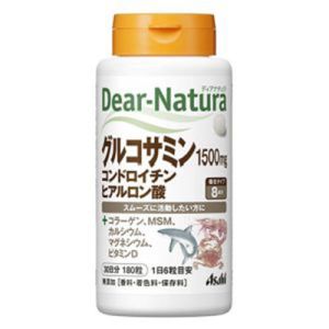 アサヒグループ食品 Asahi アサヒ ディアナチュラ グルコサミン・コンドロイチン・ヒアルロン酸 180粒