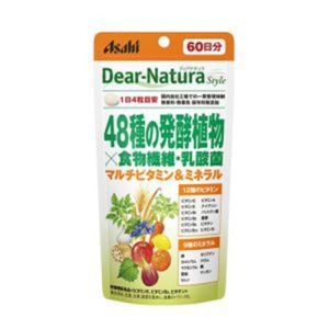 アサヒグループ食品 Asahi アサヒ ディアナチュラ スタイル 48種の発酵植物×食物繊維 乳酸菌 240粒