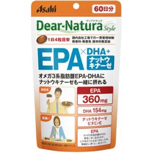 アサヒグループ食品 Asahi アサヒ ディアナチュラ スタイル EPA×DHA+ナットウキナーゼ 240粒