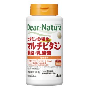 アサヒ アサヒ ディアナチュラ ビタミンD強化マルチビタミン 亜鉛 乳酸菌 60日