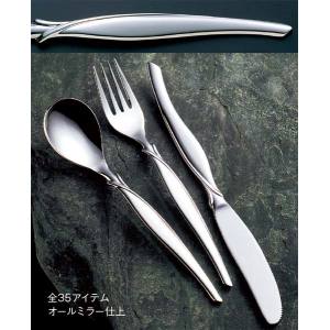 サクライ SAKURAI サクライ 18-8 フローライン テーブルナイフ S H ノコ刃付
