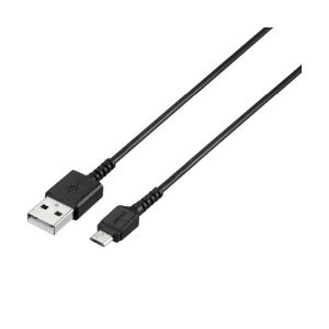 バッファロー BUFFALO USB2.0ケーブル(Type-A to microB) ブラック 3.0m BSMPCMB130BK