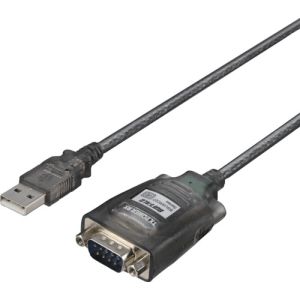 バッファロー バッファロー BSUSRC0705BS USBシリアル変換ケーブル ブラックスケルトン 0.5m