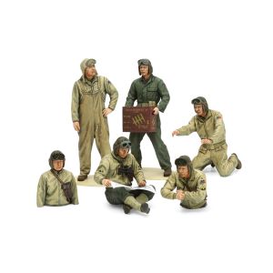 タミヤ TAMIYA タミヤ 35347 1/35 アメリカ戦車兵セット ヨーロッパ戦線