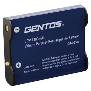 ジェントス GENTOS ジェントス GT-05SB GT-105R用専用充電池 GENTOS