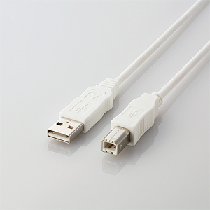 エレコム(ELECOM) RoHS対応USBケーブル/1.5m/ホワイト USB2-ECO15WH