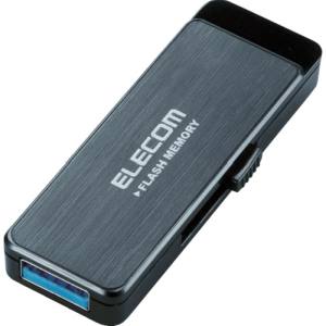 エレコム ELECOM エレコム MF-ENU3A32GBK USB3.0フラッシュ 32GB AESセキュリティ機能付 ブラック