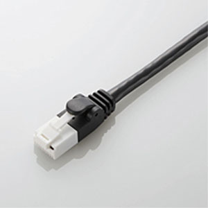 エレコム(ELECOM) RoHS準拠 CAT6対応 爪折れ防止 LANケーブル 5m/簡易パッケージ(ブラック) LD-GPT/BK5/RS  プレミアム・あきばお～