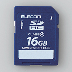エレコム(ELECOM) SDHCカード/データ復旧サービス付/Class4/16GB MF-FSD016GC4R