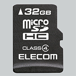 エレコム(ELECOM) microSDHCカード/データ復旧サービス付/Class4/32GB MF-MSD032GC4R