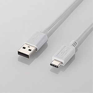 エレコム(ELECOM) USB2.0ケーブル/for Apple/A-Cタイプ/ノーマル/1m/ホワイト U2C-APAC10WH