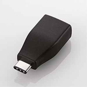 エレコム(ELECOM) USB/Type-C変換/アダプタ/ブラック USB3-AFCMADBK
