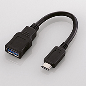 エレコム(ELECOM) USB/Type-C変換/ケーブル/ブラック USB3-AFCM01BK