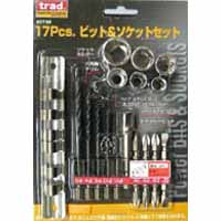 TRAD TRAD DT4B 17pcsビット＆ソケットセット 三共コーポレーション