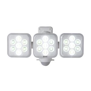 ムサシ ライテックス RITEX ライテックス LED-320 5W3灯 フリーアーム式 LED乾電池センサーライト ムサシ