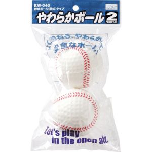 カワセ KAWASE カワセ KW-040 やわらかボール 軟式タイプ 野球