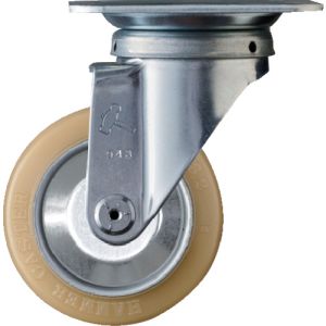 ハンマーキャスター HAMMER CASTER ハンマーキャスター 400S-URB100 自在式ウレタン車輪 ローラーベアリング 100mm