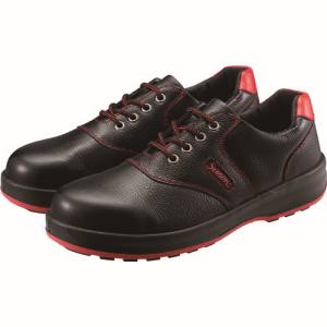 シモン Simon シモン SL11R 安全靴 短靴 黒/赤 27.5cm SL11R-27.5