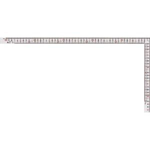 シンワ測定 SHINWA シンワ測定 11160 曲尺厚手広巾 ホワイト 30cm表裏同目 8段目盛