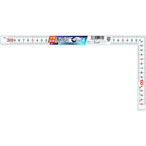 シンワ測定 SHINWA シンワ測定 11179 曲尺平ぴた ホワイト 30cm/1尺 併用目盛