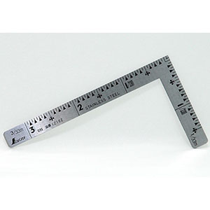 シンワ測定 SHINWA シンワ測定 12102 曲尺小型三寸法師ステン3×1.5寸 表裏同目