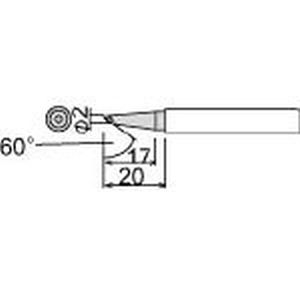 白光 HAKKO 白光 980-T-BC BC型 プレスト用こて先 HAKKO