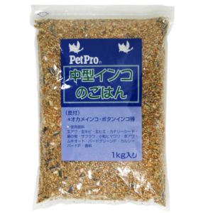 ペットプロジャパン PetPro ペットプロ 中型インコのごはん 1Kg