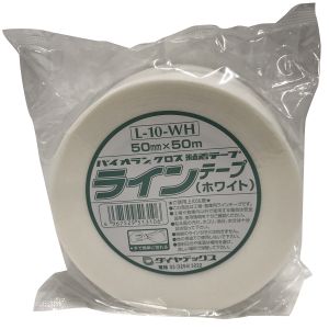 ダイヤテックス パイオラン ラインテープ 白 50mm×50m BC-8805