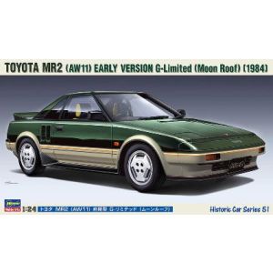 ハセガワ ハセガワ HC51 1/24 トヨタ MR2 AW11 前期型 G-リミテッド ムーンルーフ