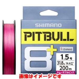 シマノ SHIMANO シマノ ピットブル8+ 150m トレーサブルピンク 0.6号 LD-M51T