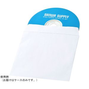 サンワサプライ SANWA SUPPLY DVD・CDペーパースリーブケース(窓なしタイプ・100枚入り) FCD-PS100NWW