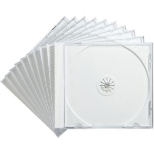 サンワサプライ SANWA SUPPLY サンワサプライ FCD-PN10WN Blu-ray DVD CDケース 10枚セット ホワイト