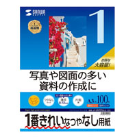 サンワサプライ SANWA SUPPLY インクジェット用スーパーファイン用紙　A3サイズ100枚入り JP-EM5NA3-100
