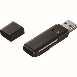 サンワサプライ SANWA SUPPLY USB2.0カードリーダーブラック ADR-MSDU2BK