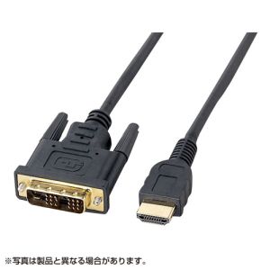 サンワサプライ SANWA SUPPLY HDMI-DVIケーブル(1m) KM-HD21-10