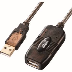 サンワサプライ SANWA SUPPLY 30m延長USBアクティブリピーターケーブル KB-USB-R230