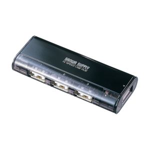 サンワサプライ SANWA SUPPLY サンワサプライ USB-HUB225GBKN USB2.0ハブ