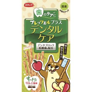 スマック スマック プレッツェル デンタルケア 青りんご味 30g