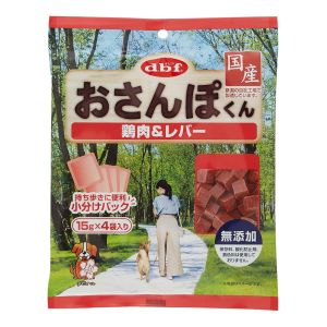 デビフペット d.b.f デビフペット おさんぽくん 鶏肉 レバー 15g×4袋入 115610