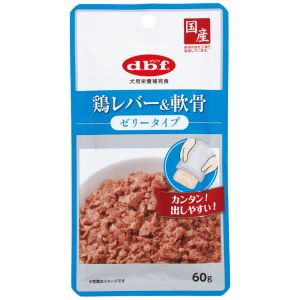 デビフペット d.b.f デビフペット 鶏レバー 軟骨 ゼリータイプ 60g